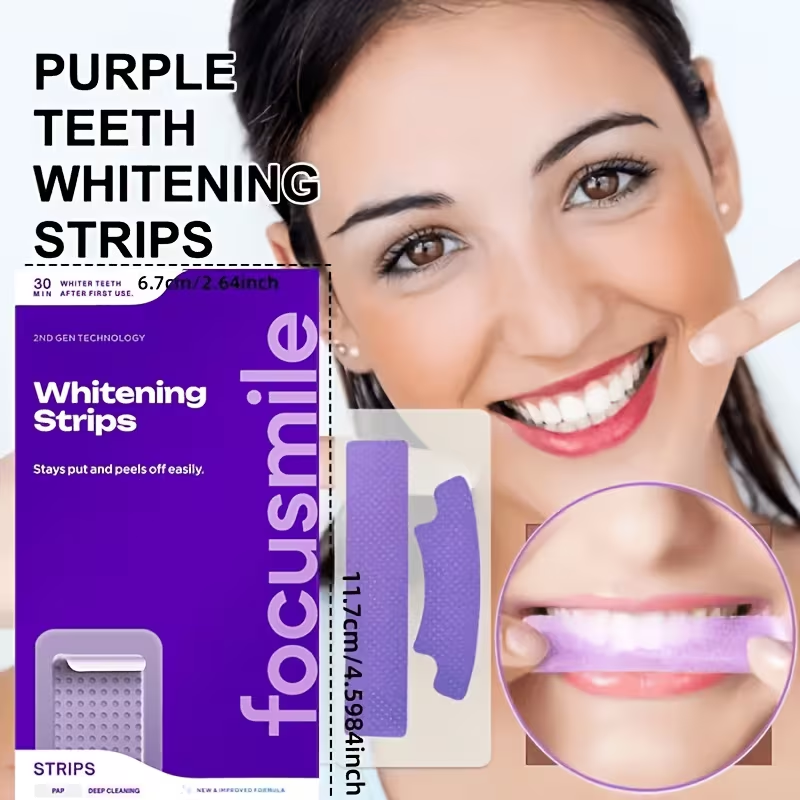 Übersicht zu den Purple Whitening Strips